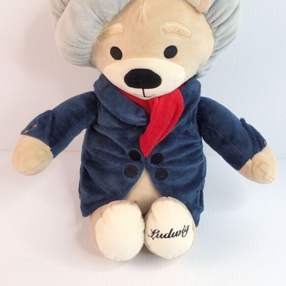 Ludwig Van Beethoven Plush Musical Bear Vosego 16" - Picture 3 of 13